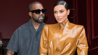 Kim Kardashian mit Kanye West